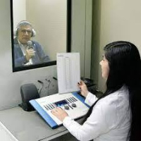 Logoaudiometria por señalamiento de laminas y repeticion de palabras.Instituto Roosevelt. (2022)